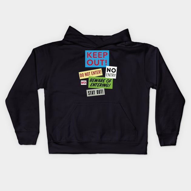 Take the Hint! Kids Hoodie by Eugene and Jonnie Tee's